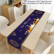 Ramadan Decor Tablecloth EID Mubarak Decor For Home 2025 Ramadan Kareem Islamic Muslim Party Eid Al Adha Gifts Happy Eid Al Fitr