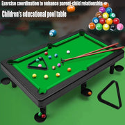 Mini Pool Table Game Tabletop Desktop Sports Billiards Board Party Game Mini Tabletop Set Toy Gift for Parent Child Interactive
