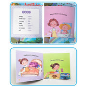 Kids 60 Pocket Books Set English Words Learning Book Enlightenment of Early Childhood Teaching Aids Bedtime Reading Montessori
