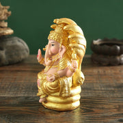 Collection Resin Lord Ganesha Figurine Hindu Buddha Office Mandir Diwali Decorative for Car Dashboard Gift
