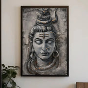 Shiva Hinduism Shiv ji Indian God Religious Illustrations Poster Prints Canvas Painting Wall Art Pictures Home Room Hindu Decor