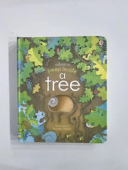 Usborne Peep Inside A Tree English Learning Flap Picture Book Educational 3D Flap Picture Books Children Reading Book