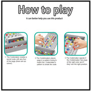 Shenji Miaoshu Zhuji Logic Cracking Game Toy Password Cracking Zhuji Miaoshu Double Interactive Board Game Toy