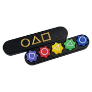 Korean Traditional Folk Game Set Traditional Play 5PCS Gonggi Jack Stone Pebbles Set Tossing Toy Party Game Model Board Games