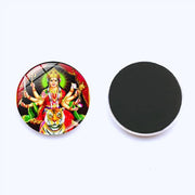Hinduism, Gods, Elephant Head Gods, Time Gems, Refrigerator Stickers 25mm