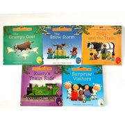 20 પુસ્તકો/15x15cm યુઝબોર્ન ફાર્મહાઉસ ફન સ્ટોરી સિરીઝ બાળકોના બાળકની પ્રખ્યાત વાર્તાઓ અંગ્રેજી ચિત્ર પુસ્તકો માતાપિતા બાળ વાંચન