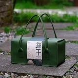 Elegant Imitation Leather Gift Box Perfect for Weddings Anniversaries and Special Occasions Comes with Carrying Handles