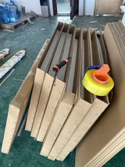 # Hot Sales 3ft Ramadan/eid Wooden Tree Crescent Moon Tree Hotel Mall Window Christmas Tree For SD107