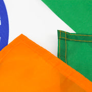 LeaFLAG India ધ્વજ 3x5 ફૂટ પોલિએસ્ટર ભારતમાં ઘર સજાવટ માટે ભારતીય રાષ્ટ્રીય લટકતો ધ્વજ