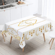 Ramadan Decor Tablecloth EID Mubarak Decor For Home 2025 Ramadan Kareem Islamic Muslim Party Eid Al Adha Gifts Happy Eid Al Fitr