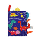 સોફ્ટ બેબી બુક્સ 3D ટચ ફીલ ક્લોથ કરચલીઓ બાળકો માટે સંવેદનાત્મક પ્રારંભિક શિક્ષણ સ્ટ્રોલર રમકડાં શિશુ બાળક માટે 0 3 6 12 મહિના