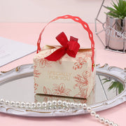 1Pcs Champange Gold Carousel Cardboard Gift Boxes Baby Shower Favors Packaging Boxes Kids Birthday Party Decoration Supplies