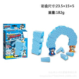 Creative Interactive Children Toys Crazy Mouse Stacked Cheese Tower Board Game Family Party Game Arches Stack Toys for Boys Girl