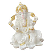 Indian Car Dashboard Hindu Ganesha Statue Elephant God India Lord Gifts Yoga Meditation Room Altar Temple Item Decor