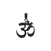 Cool Punk Stainless Steel Om Necklaces for Men Jewelry Solid Metal Aum Pendant Gifts to Male Boy