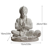 Resin Indian Ganesha Shiva God Statue Sai Baba of Shirdi Sculpture Lord Hanuman Hindu Buddha Religious Fengshui Home Decor