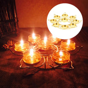 Ghee Lamp Butter Lamp Holder Diwali Candle Holder Tibetan Oil Lamp Buddhist Altar Offering Supplies