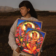 Modern Hindu God Lord Shiva Buddha Portrait Anime Poster Wall for Living Room Bar Wall Sticker Study Home Living Room Decoration