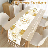 Ramadan Table Runner Eid Mubarak Decor For Home 2025 Tablecloth Islamic Muslim Party Supplies Ramadan Kareem Eid Al-Fitr Gifts