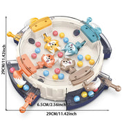 Desktop Game Disk Hungry Wolf Eating Beans Family Interactive Game Challenge Adventure Puzzle