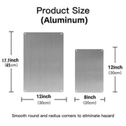 Vishnu & Sea Serpent Square Aluminum Sign, Classic Indian Mythology Wall Art for Home, Restaurant Decor, Decorative Wall Poster