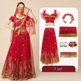 મહિલા ઉત્સવ હેલોવીન કોસ્પ્લે બેલી ડાન્સ ટોપ ડ્રેસ એડલ્ટ ઇન્ડિયન આરબ જાસ્મીન સાડી ફેન્ટસી રેવ બોલિવૂડ આઉટફિટ કોસ્ચ્યુમ સૂટ