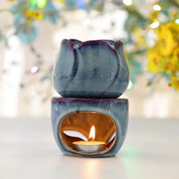 Tulip Ceramic Essential Oil Incense Burner Candle Oil Incense Burner Home Fragrance Accessories home decorations