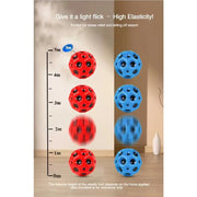 High Elastic Decompression Moon Stone Ball with Rebound Rope for Kids and Seniors Fun Stress Relief Outdoor Fitness Toy