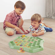 Animal Fruit Flip Chess Board Game Logical Thinking Cognitive Animal Memory Matching Chess Parent-child Interactive Game Toys