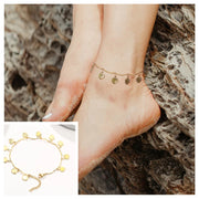 Snake Chain Anklet for Women Girls Adjustable Summer Beach Chain Anklet Bracelet Mother's Day Gifts Stainless Steel Not Allergic