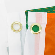 LeaFLAG India ધ્વજ 3x5 ફૂટ પોલિએસ્ટર ભારતમાં ઘર સજાવટ માટે ભારતીય રાષ્ટ્રીય લટકતો ધ્વજ