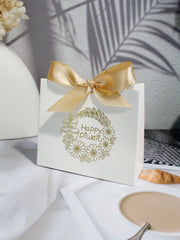 Indian Diwali Candy Box, Indian Festival Decoration Festival, Halloween, Orange Box, White Box Exquisite Gift Box for Candy