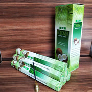 Y 1 Small Box COCONUT Stick Incenses India Room Fragrance Cense Hand Rolled From Indian Burning In Room Office for Meditation