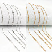 New 5-piece Anklet Set Women Alloy Round Bead Heart Chain Minimalist Ankle Bracelet Jewelry Valentine's Day Gift Accessories