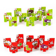 Tic Tac Tongue Competitive party board game Frog Tongue Mask desktop Game Set for parent-child interaction birthday gift for kid