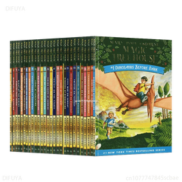 1 Set 28 Books MAGIC TREE HOUSE 1-28 English Reading Books Children's English Chapter Bridge Book Extracurricular Reading