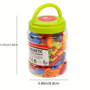 Magnetic Letters Numbers Alphabet Fridge Magnets Plastic ABC 123 Educational Toy for Kid Preschool Learning Spelling Counting