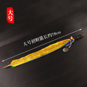 Nepal Auspicious Prayer Flag with Arrow Tibetan Buddhist Five Color Banner for Wealth and Luck