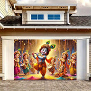 Vivid Indian festival celebration background - polyester, perfect for party decoration and Indian home decoration