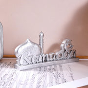 1PC, resin-made antique gold and silver ramadan decorative item, suitable for gift-giving during Ramadan and Eid al-Adha