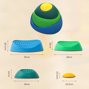 Children Balance Stepping Stones Sports Toys Sensory Integration Training Parish Party Indoor Outdoor Social Game Autism Therapy