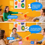 NEW Tilt n Shout Shake Stilt Board Chessboard Battle Answering Desktop Toys Card Parent Child Interact Game Boys girls Toy Gift