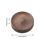 Incense Burner Holder Multi-Purpose Design Wooden Incense Burner Ash Catcher Incense Stick Holder For Home Decor
