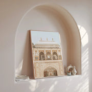 Morocco Door Indian Architecture Travel Poster Print Gallery Islamic Wall Art, Marrakech Boho Canvas Painting Home Decor Gift