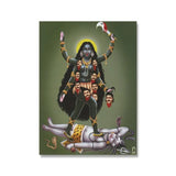 Shiva Parvati Posters Indian Religious Wall Art Canvas Paintings Vishnu Modern Living Room Home Decoration Pictures Frameless