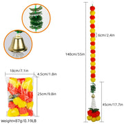 Marigold Garlands Artificial Flower for Indian Decoration Diwali Day of The Dead Halloween Party Festival Wreath Ornament