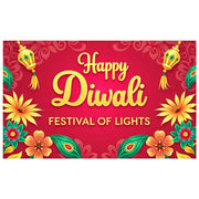 Event Banner Polyester Material Indian Festival Banner Photo Prop Vibrant Colors Holiday Backdrop For Photo Shoot Cultural