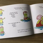 10 Volumes/set Classic Story Froggy Gets Dressed Children's Early Education English Picture Book Story Reading Book
