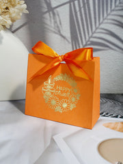 Indian Diwali Candy Box, Indian Festival Decoration Festival, Halloween, Orange Box, White Box Exquisite Gift Box for Candy