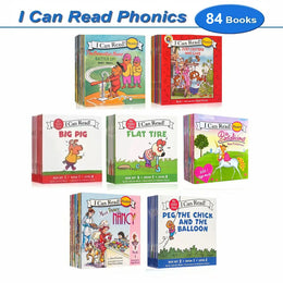 I Can Read Phonics 12 Books/Set My Very First Picture Books English Story Pocket Book for Children Kids Baby Montessori Reading